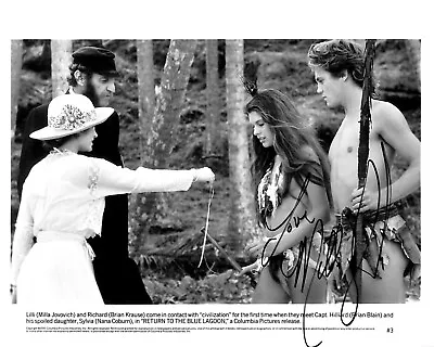 RARE ORIGINAL 1991 Studio Photo Milla Jovovich Signed Autographed 8x10 PSA COA! • $139