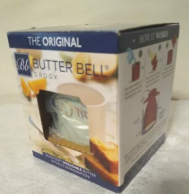 New Butter Bell Crock By L. Tremain Sea Spray Butter Keeper • $19.97