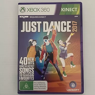 Just Dance 2017  Nintendo Wii DVD CD Game Complete With Manual As New Condition • $24.95