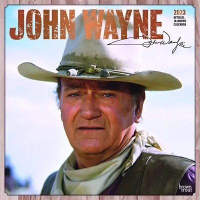 $15.95 • Buy John Wayne 2023 Wall Calendar - Brand New - 449902