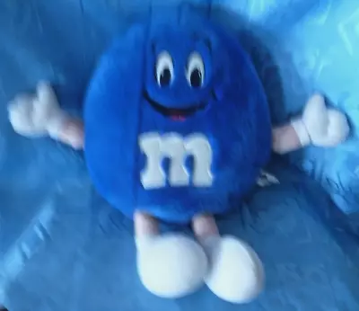 M&M Collectables -  Blue  Peanut Plush   -  (time To Sell My Collection) • $6