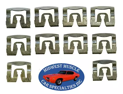 Front Windshield Rear Window Reveal Trim Molding Clips For Chrysler Dodge 10pc G • $10.98