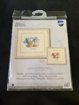 Verachtert Counted Cross Stitch Kits (Baby Boots ) Vervaco • $20