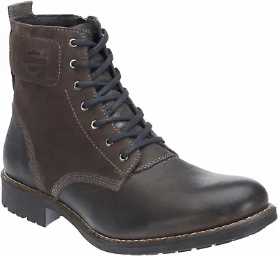 Harley-Davidson Mens Stevenson Black Leather D99910 Motorcycle Boot W Zipper • $99.99