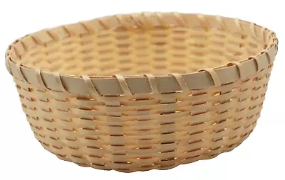 Signed Native American Basket Passamaquoddy Sweetgrass Maine Estate B54 • $154
