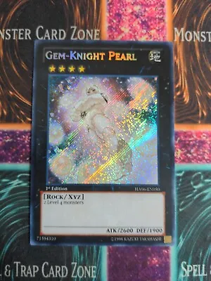 Yu-Gi-Oh! Gem-Knight Pearl HA06-EN050 1st Edition Secret Rare NM • $5.62