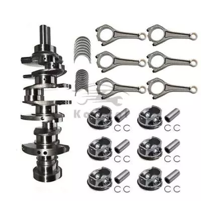 AJ126 Engine Crankshaft Rod Piston Kit Bearing Set For Jaguar Land Rover 3.0L V6 • $835