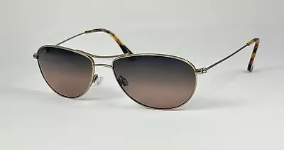 Maui Jim Baby Beach MJ245-41M Gold Matte Maui Rose Polarized Sunglasses • $74.95