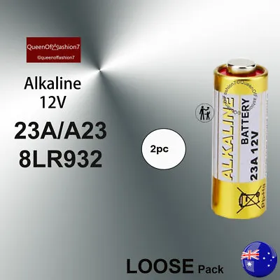 2 X A23/23A/8LR932 12V Powercell Alkaline Battery Batteries For Alarm/Remote • $4.57