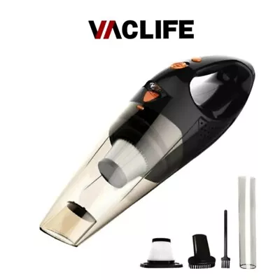 Handheld Vacuum Car Vacuum Cleaner Cordless Portable Rechargeable • £27.99