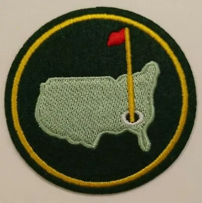 The Masters Augusta Embroidered Patch~~3  Round~PGA Golf~Iron Or Sew On  • $5.95