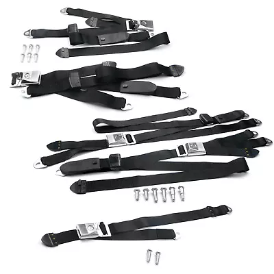 Ford XW XY Falcon Front Rear & Centre Complete Seat Belt Kit • $922.68