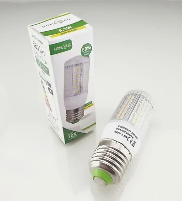 E27 Warm White 5.5W 36 SMD LED BULB Lamp Ceiling Home Lighting ENERGY SAVING • £4.79