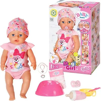 BABY Born Soft Touch Girl 43cm With Magic Dummy - Realistic Doll With Lifelike  • £59.35