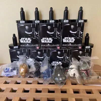 Star Wars Goods Lot Set 7 Bandai Helmet Replica C-3PO R2-D2 Complete Set • $129.60