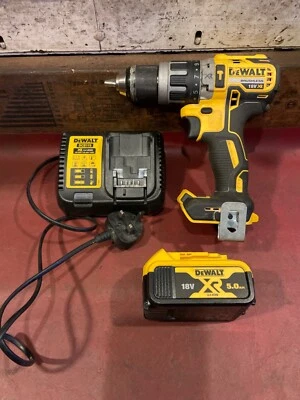 £85 • Buy DeWalt DCD796 18V XR Brushless Combi Hammer Drill,5.0AH Battery,DCB115 Charger