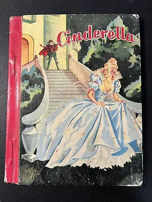 Vintage (1940) Cinderella Hardcover Book McLoughlin Bros • $9.99