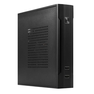 $100.24 • Buy Desktop Mini ITX Computer  Metal Small Chassis Support 2.5'' HDD USB2.0x2