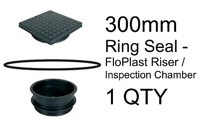 FloPlast 300mm Ring Seal Underground Chamber Inspection Riser • £9