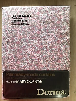 Dorma Design By Mary Quant Ready Made Curtains  • £19