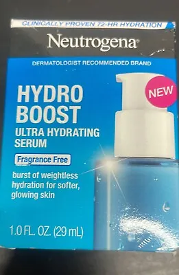 2pk- Neutrogena Hydro Boost  Fragrance Free Serum 1 FL OZ (n4) • $41.02