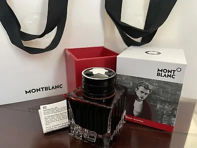 Montblanc Fountain Pen  Ink Limited Edition James Dean Rebel Red Ink In Inkwell • $85