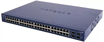 Netgear 48 Port Gigabit Smart Mgd. Switch 4 SFP GS748T-500NAS UPC 60644909825... • $442.11