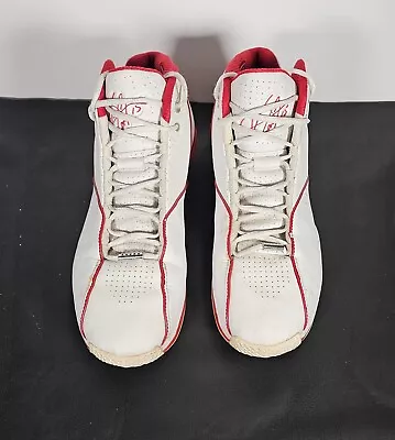 Nike Shox VC 2 Men's Vintage White Red Size 15 Model 021202 LN3 Vince Carter • $59.95