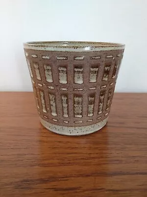 £22 • Buy Vintage Grayshott Pottery Decorative Stoneware Plant Pot/planter 14cms Tall