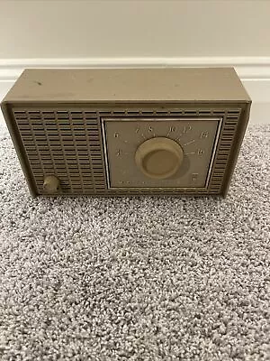 *Untested*PARTS* 1960's White Motorola Tube Vintage Radio • $35