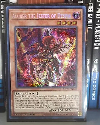 Aluber The Jester Of Despia - Mp22-en123 - Prismatic Secret Rare - 1st Edition • $5.09