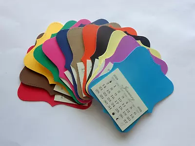 Mini 2024 Magnetic Calendar Monthly Tear Off Pages You Pick Color • $4.99