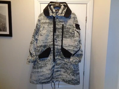 £549.99 • Buy New Stone Island Shadow Project Dpm Chine Articulated Fishtail Parka Jacket Med