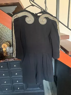 $316 • Buy Sass N Bide Art Vs Science Beaded Playsuit - Good Condition