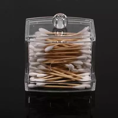 Clear Acrylic Q-Tip Storage Dispenser For Cosmetic Swabs • $7.60