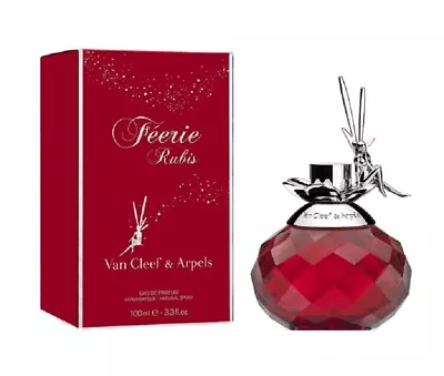 FEERIE RUBIS * Van Cleef & Arpels 3.3 Oz / 100 Ml EDP Women Perfume * No Sealed • $139.99