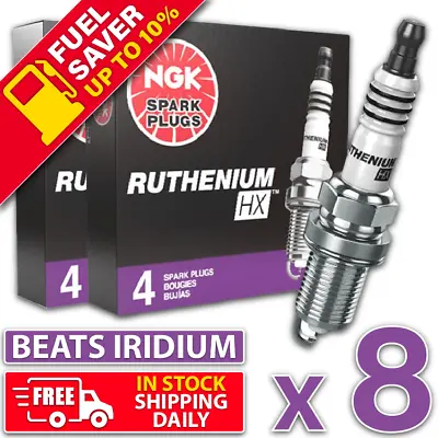 8 X Ruthenium HX Spark Plugs For OEM GM Holden ACDelco 12621258 12680072 Iridium • $222