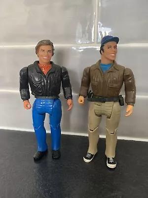 Vintage 1983 Cannell The A-Team 6” Action Figures Set Of 2 - Murdock And Face • £20