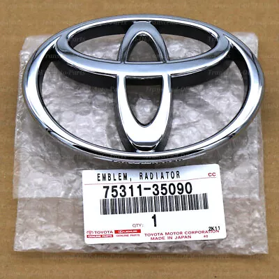 75311-35090 Genuine Oem Front Grille Bedge Emblem Tacoma Pickup 4runner T100 • $27.88