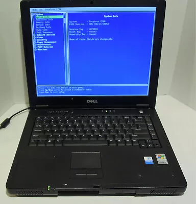 $44.95 • Buy Dell Inspiron 2200 14.1'' Notebook (Intel Pentium M 1.70GHz 256MB NO HDD)