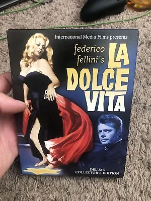 La Dolce Vita (DVD 2005 3-Disc Set Deluxe Edition) • $30.04