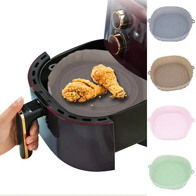 $3.19 • Buy Silicone Pot Holder Oven Baking Tray Air Fryer Air Fryer Pad Food Grade Reusable