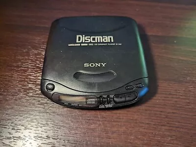 Sony Discman D-140 CD Player Tested Working Clean See Pics Read Vintage • $15