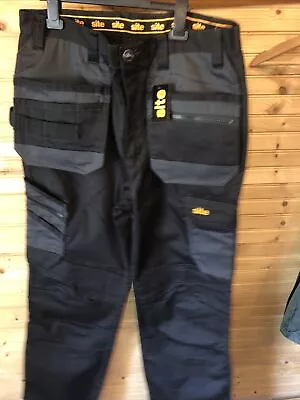 £22 • Buy Site Coppell W32/L32 Black /Grey Trousers
