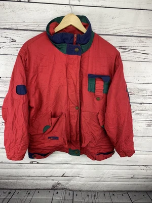 £10 • Buy Mens Mulberry Street Jacket Red Vintage Rare Size Small 90’s 1990’s Bomber