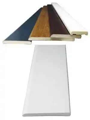 £13 • Buy Upvc White And Coloured Trims 5m Lengths. 25mm, 30mm, 45mm, 65mm, 95mm Widths