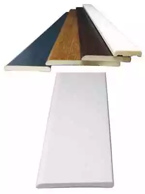 £13 • Buy Upvc White And Coloured Trims 5m Lengths. 25mm, 30mm, 45mm, 65mm, 95mm Widths