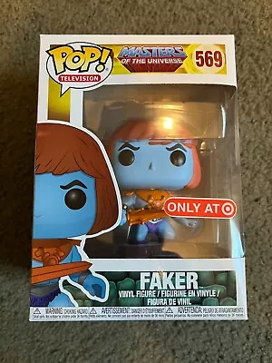 ✅ Funko POP! Television Masters Of The Universe Faker #569 Target Exclusive ✅ • $46