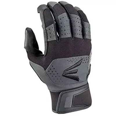 Easton Grind Adult X-Track Palm Baseball Batting Gloves (Black) • $19.99