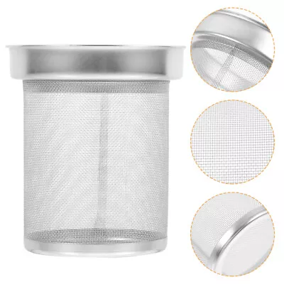  Stainless Steel Coffee Pot Fine Mesh Tea Strainer Teapot Metal • £8.29